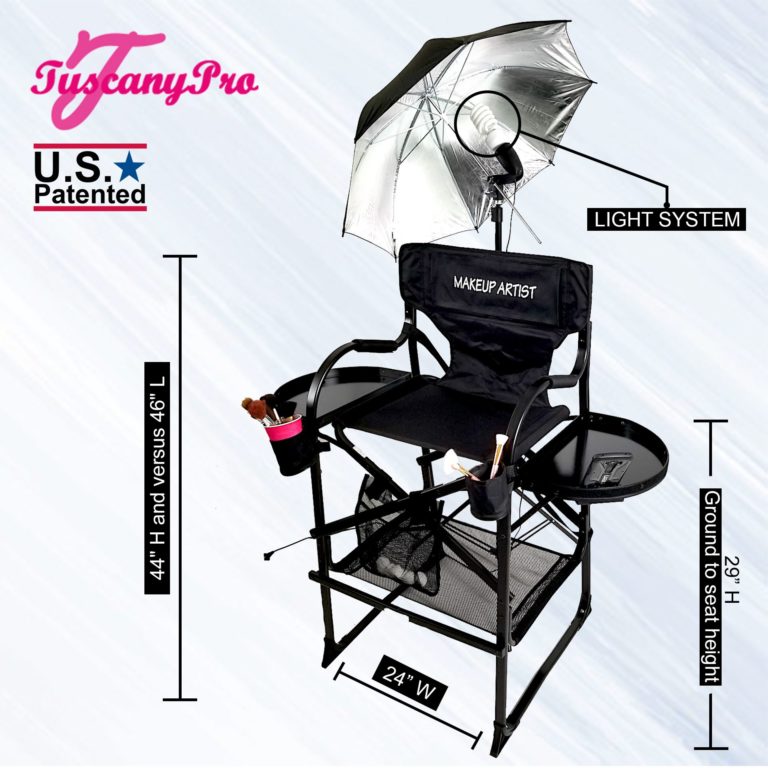 TuscanyPro Offering Makeup Artist Chairs and Other Equipment for Sale