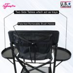 THE AWARD WINNING TUSCANYPRO TALL MAKEUP ARTIST PORTABLE CHAIR-29″ SEAT HEIGHT-4
