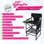 “BIG DADDY” OVERSIZED HEAVY DUTY TALL MAKEUP CHAIR