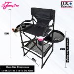 NEW” 2019 TUSCANYPRO MID SIZE HAIRSTYLIST MAKEUP CHAIR W POWER STRIP – 25″ SEAT HEIGHT-1