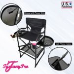 NEW” 2019 TUSCANYPRO MID SIZE HAIRSTYLIST MAKEUP CHAIR W POWER STRIP – 25″ SEAT HEIGHT-4