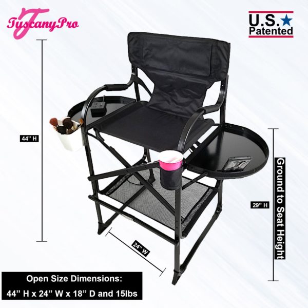 NEW” 2019 TUSCANYPRO TALL MAKEUP CHAIR -2
