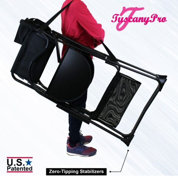 NEW” 2019 TUSCANYPRO TALL MAKEUP CHAIR -6