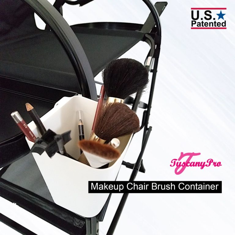 TuscanyPro Makeup Chair Brush Container Tuscany Pro