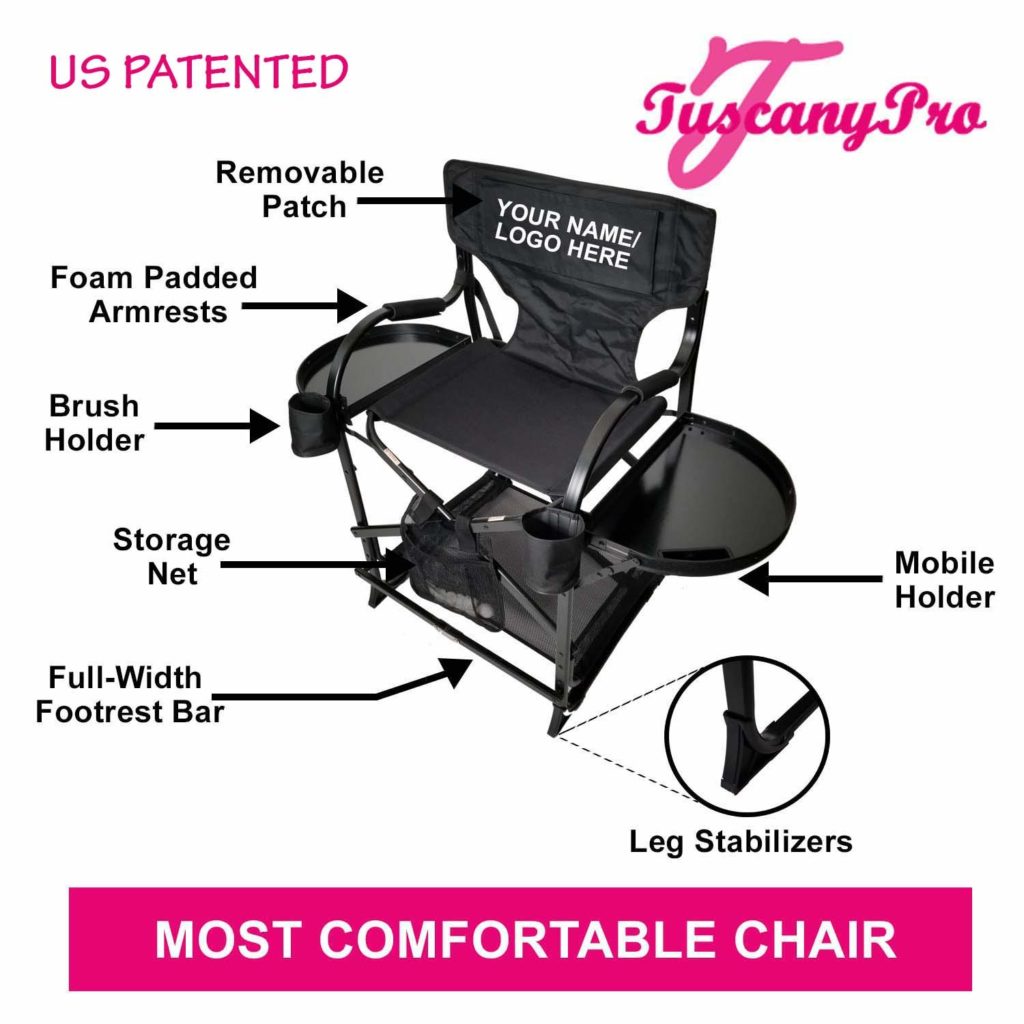 Season's Special Unique TuscanyPro Portable Hairstylist Chair - View #5
