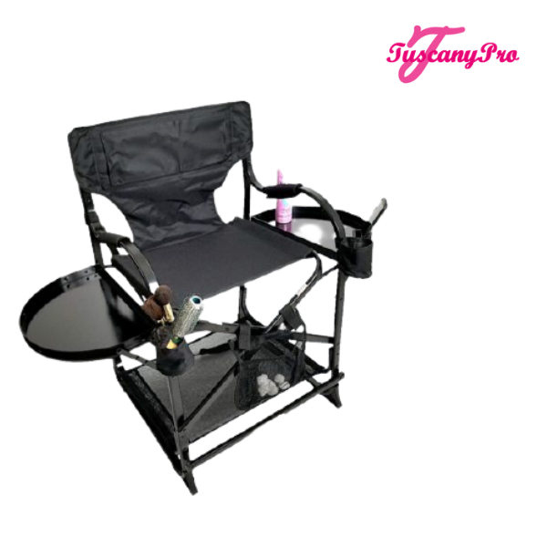makeup artist chair and table 