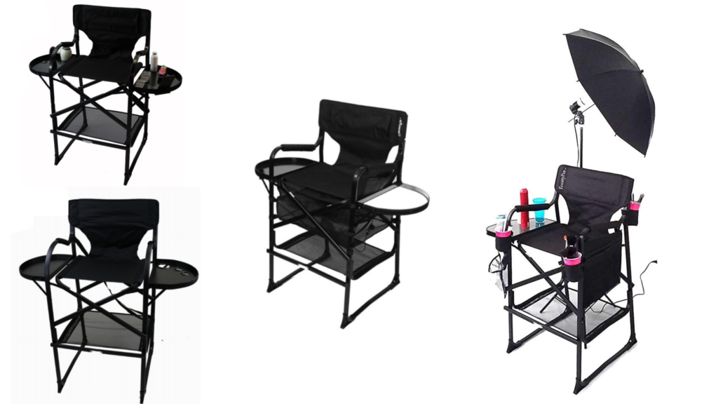 Equipment Including Makeup Chairs For Professional Makeup Artists
