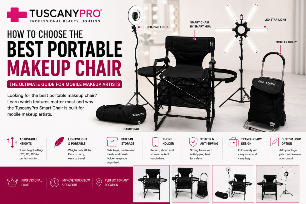 Portable Makeup Chair